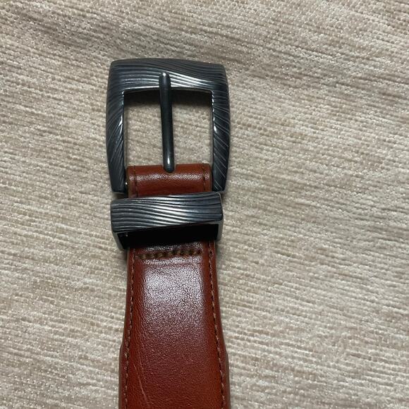 Brighton onyx belt size 32 leather vintage excellent condition - Picture 2 of 7